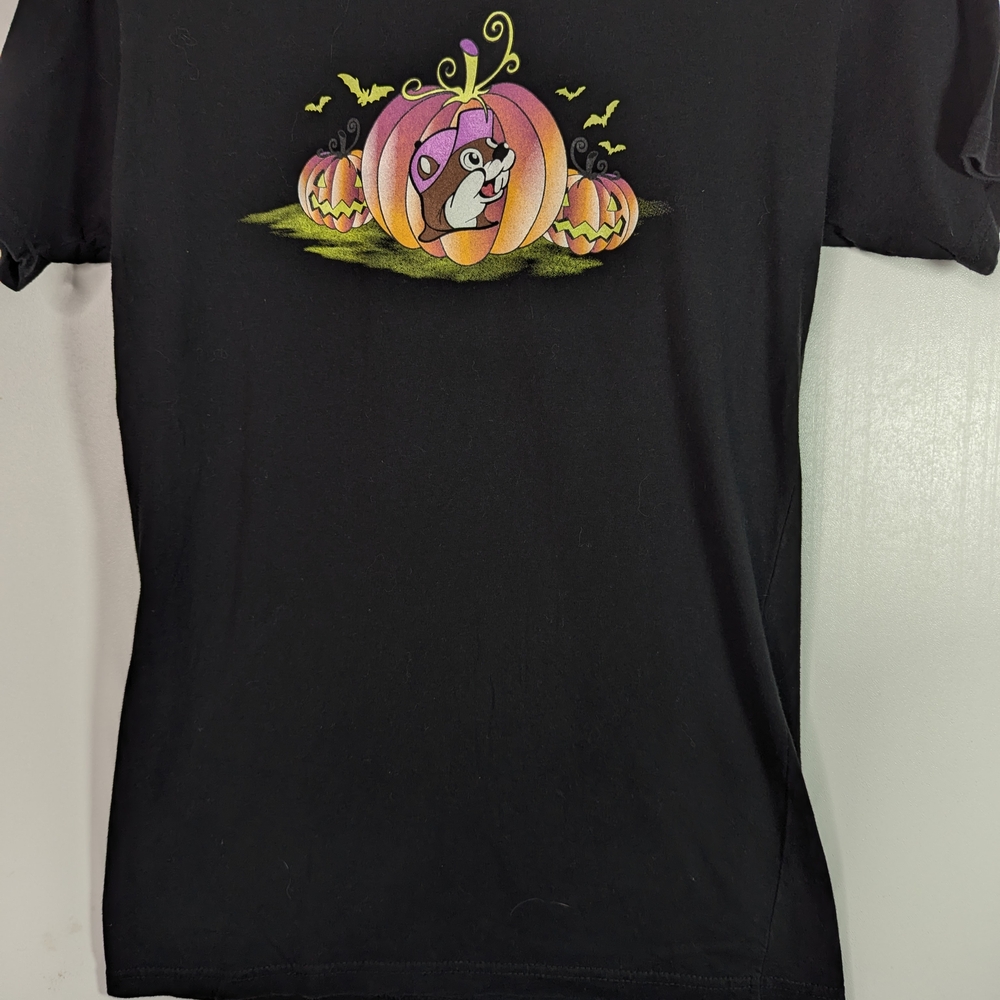Halloween Glow In The Dark S T-shirt Vampire Buc-ee's Haunted House Beaver TX - Picture 6 of 7